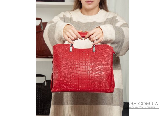 Сумка Женская Классическая кожа ALEX RAI 1540-1 red