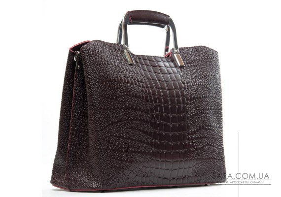Сумка Шкіряна Жіноча Класична ALEX RAI 1540-1 bordo