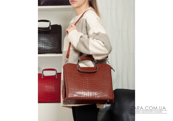 Сумка Женская Классическая кожа ALEX RAI 1540-1 camel