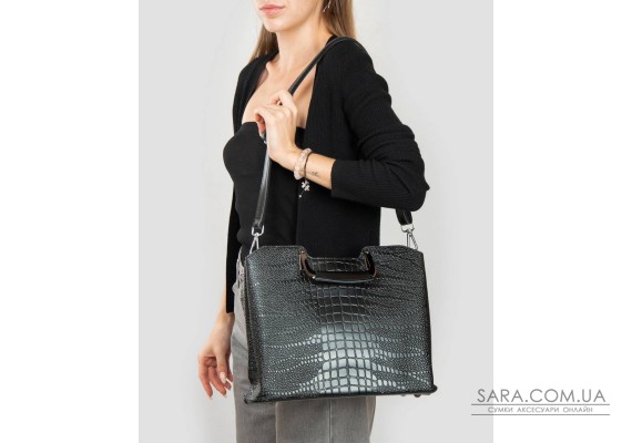 Сумка Шкіряна Жіноча Класична ALEX RAI 1540-1 black