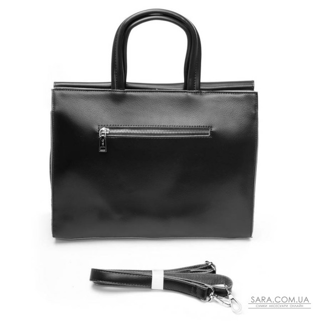Сумка Женская Классическая кожа ALEX RAI 5052 black croco Сумка Женская Классическая кожа ALEX RAI 5052 black croco