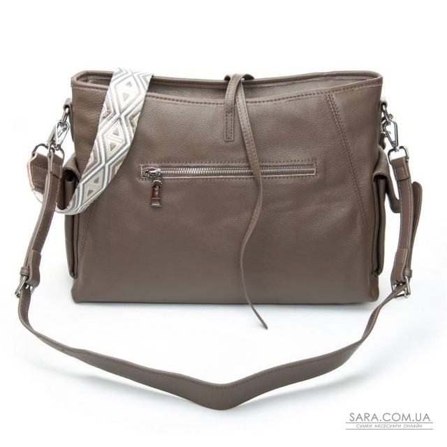 Сумка Женская Классическая кожа ALEX RAI 91008-9 khaki Сумка Женская Классическая кожа ALEX RAI 91008-9 khaki