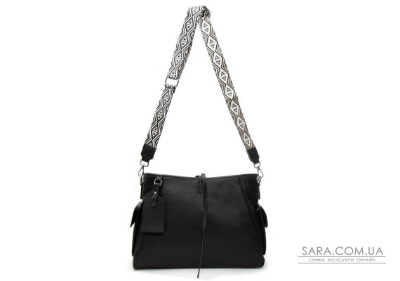 Сумка Шкіряна Жіноча Класична ALEX RAI 91008-9 black