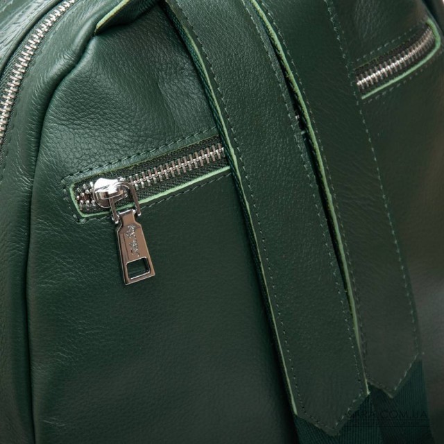 Сумка Женская Рюкзак кожа ALEX RAI 95518-9 green Сумка Женская Рюкзак кожа ALEX RAI 95518-9 green