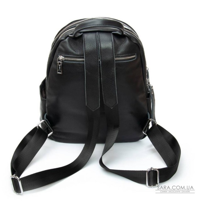 Сумка Женская Рюкзак кожа ALEX RAI 95518-9 black Сумка Женская Рюкзак кожа ALEX RAI 95518-9 black