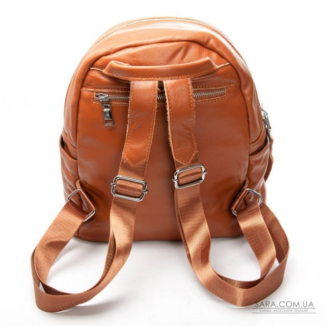 Сумка Женская Рюкзак кожа ALEX RAI 8635-9 camel Сумка Женская Рюкзак кожа ALEX RAI 8635-9 camel