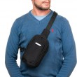 Сумка Чоловіча на плече нейлон Lanpad 6043 black