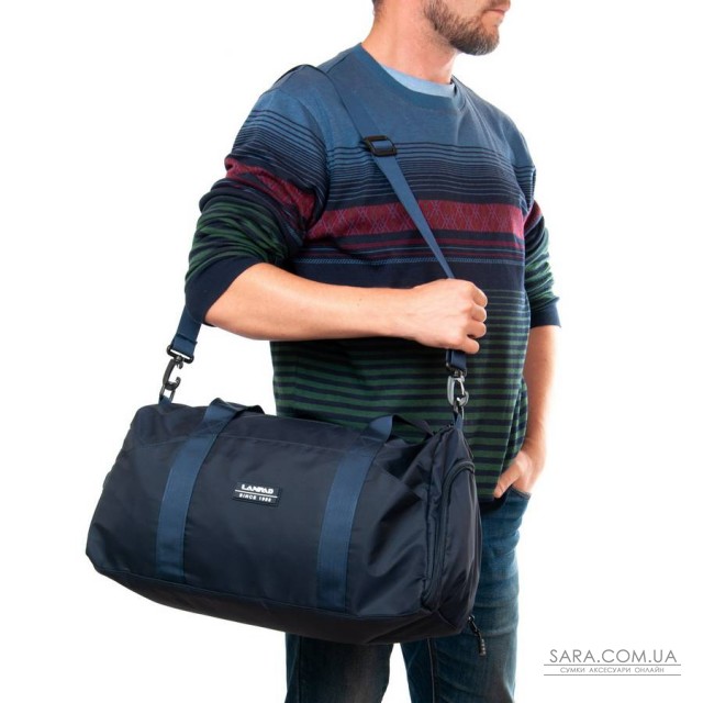 Сумка Дорожня Спорт нейлон Lanpad 19001 blue Сумка Дорожня Спорт нейлон Lanpad 19001 blue