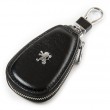 Автоключница кожа F633 Peugeot black Podium