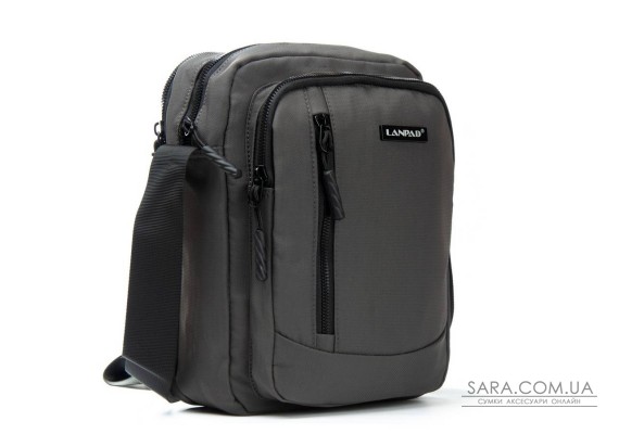 Сумка Чоловіча Планшет нейлон Lanpad 15068 grey бол