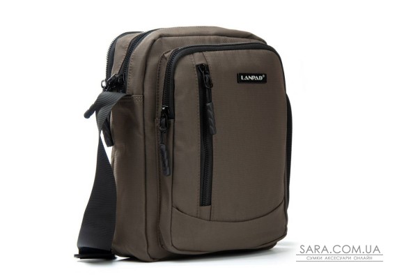 Сумка Чоловіча Планшет нейлон Lanpad 15068 brown бол