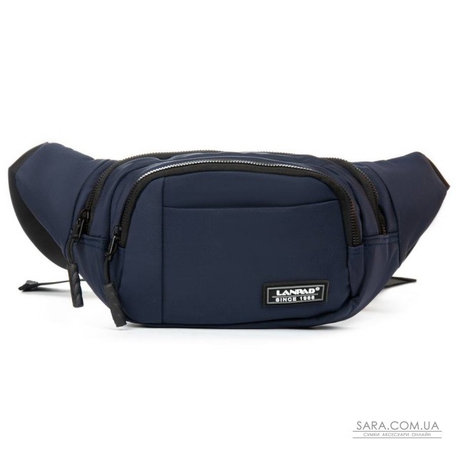 Сумка Чоловіча На пояс нейлон Lanpad 8803 blue Сумка Чоловіча На пояс нейлон Lanpad 8803 blue