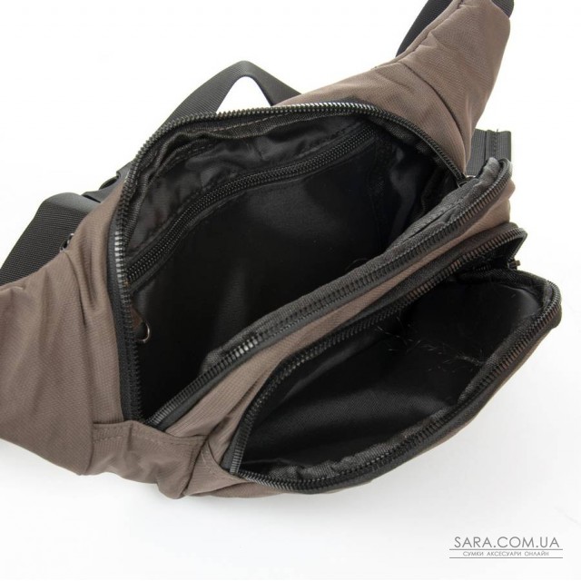 Сумка Чоловіча На пояс нейлон Lanpad 8803 brown Сумка Чоловіча На пояс нейлон Lanpad 8803 brown