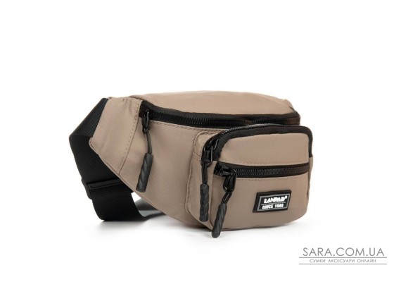 Сумка Чоловіча На пояс нейлон Lanpad 83043 khaki
