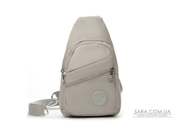Сумка Женская Текстиль бананка полиамид Jielshi 0879 beige