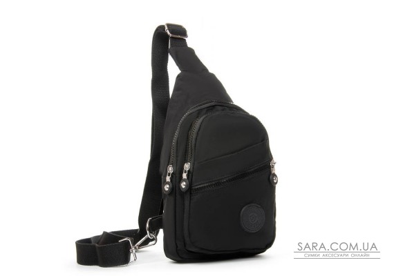 Сумка Женская Текстиль бананка полиамид Jielshi 0879 black