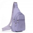 Сумка Женская Текстиль бананка полиамид Jielshi AK-011 l.purple