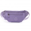 Сумка Женская Текстиль на пояс полиамид Jielshi C25 l.purple