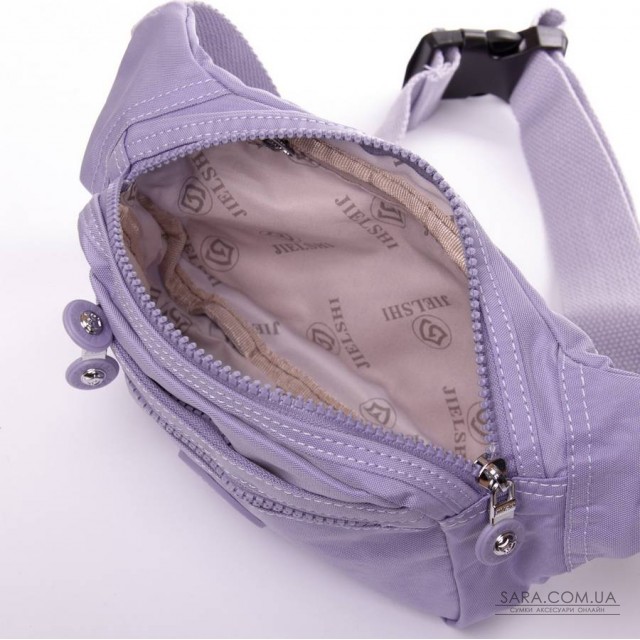 Сумка Женская Текстиль на пояс полиамид Jielshi ZT-001 l.purple Сумка Женская Текстиль на пояс полиамид Jielshi ZT-001 l.purple