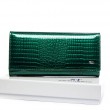 Кошелек LR кожа-лак SERGIO TORRETTI W1-V-2 dark-green Podium