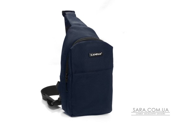 Сумка Чоловіча на плече нейлон Lanpad 3072 blue