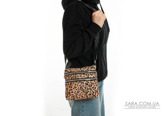 Сумка Жіноча Текстиль поліамід Jielshi 2610-2 leopard print
