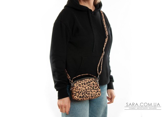 Сумка Жіноча Текстиль поліамід Jielshi 8-31 leopard print