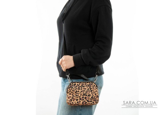Сумка Жіноча Текстиль поліамід Jielshi F056 leopard print