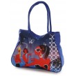 Сумка Женская Пляжная текстиль Podium 86108 blue Podium
