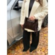 Женская замшевая сумка КСЕНИЯ №39-25/1