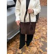 Женская замшевая сумка КСЕНИЯ №40-25/1