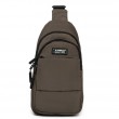 Сумка Мужская На Плечо нейлон Lanpad A4157 brown бол
