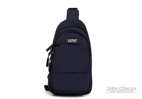 Сумка Мужская На Плечо нейлон Lanpad A4157 blue бол