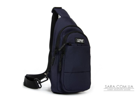 Сумка Мужская На Плечо нейлон Lanpad A4157 blue бол