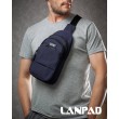 Сумка Чоловіча на плече нейлон Lanpad A4157 blue бол
