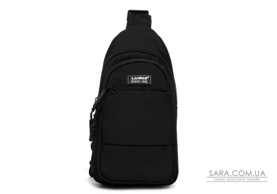 Сумка Мужская На Плечо нейлон Lanpad A4157 black бол