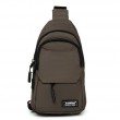 Сумка Мужская На Плечо нейлон Lanpad A4158 brown бол