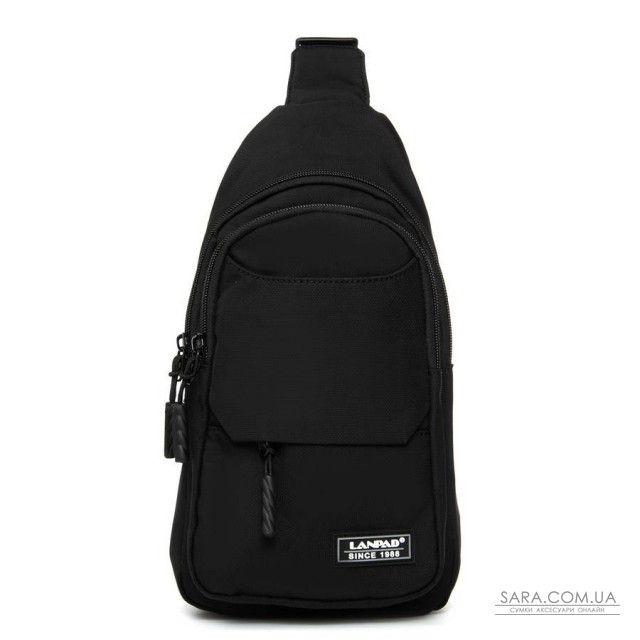 Сумка Мужская На Плечо нейлон Lanpad A4158 black бол Сумка Мужская На Плечо нейлон Lanpad A4158 black бол
