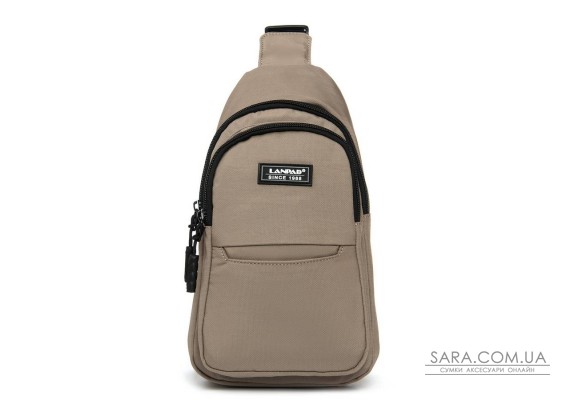 Сумка Мужская На Плечо нейлон Lanpad A4159 khaki бол