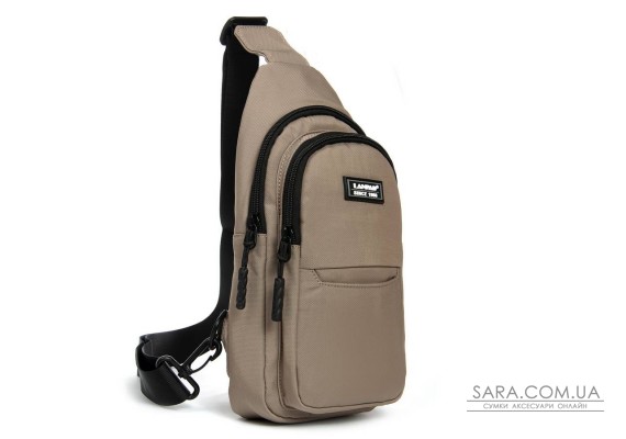 Сумка Мужская На Плечо нейлон Lanpad A4159 khaki бол