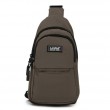 Сумка Мужская На Плечо нейлон Lanpad A4159 brown бол