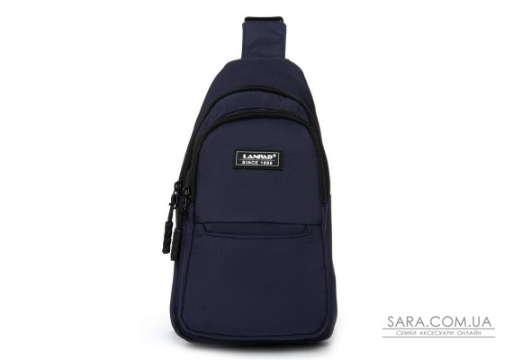 Сумка Мужская На Плечо нейлон Lanpad A4159 blue бол