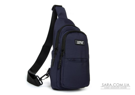 Сумка Мужская На Плечо нейлон Lanpad A4159 blue бол