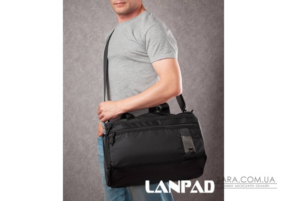 Сумка Дорожня Спорт нейлон Lanpad 3099 black
