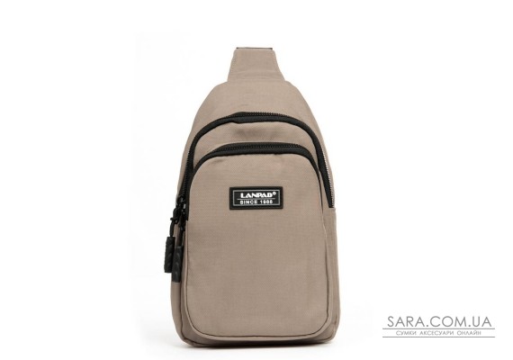 Сумка Мужская На Плечо нейлон Lanpad 86803 khaki мал