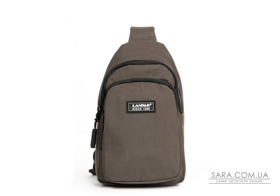 Сумка Мужская На Плечо нейлон Lanpad 86803 brown мал