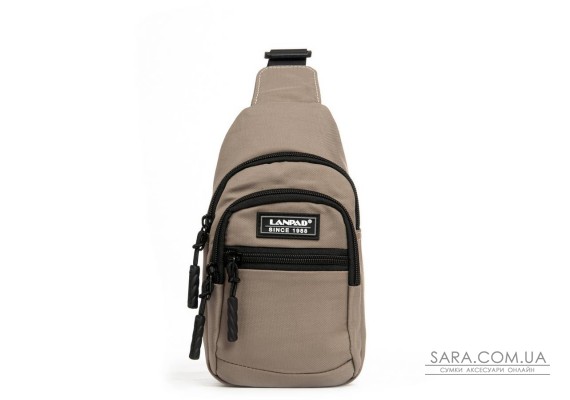 Сумка Мужская На Плечо нейлон Lanpad A65365 khaki мал