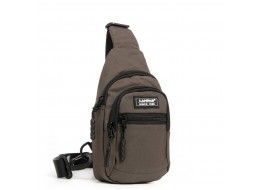 Сумка Чоловіча на плече нейлон Lanpad A65365 brown мал