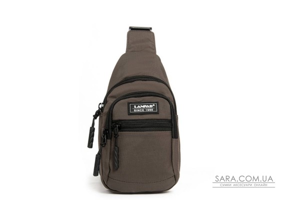 Сумка Мужская На Плечо нейлон Lanpad A65365 brown мал