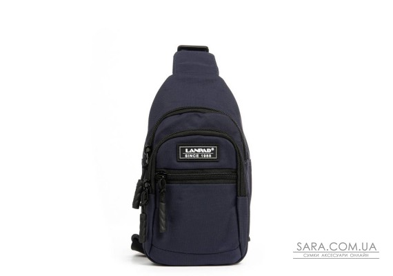 Сумка Мужская На Плечо нейлон Lanpad A65365 blue мал